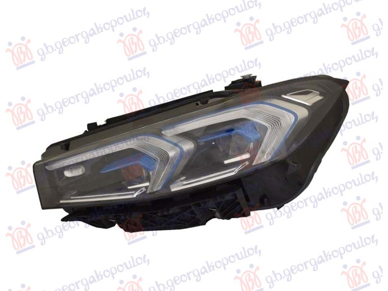 ΦΑΝΟΣ ΕΜΠΡΟΣ FULL LED MATRIX ΜΠΛΕ (Ε) (DEPO) ΑΡ
