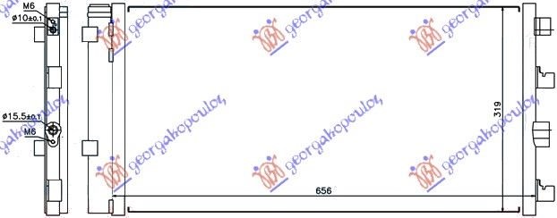 ΨΥΓΕΙΟ A/C 1.5 DCi (620x325) (NRF)