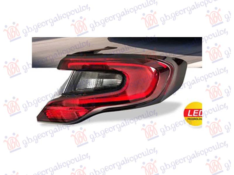 ΦΑΝΟΣ ΠΙΣΩ ΕΞΩ LED (SEDAN) (E) (ΤΟΥΡΚΙΑ) ΔΕΞ
