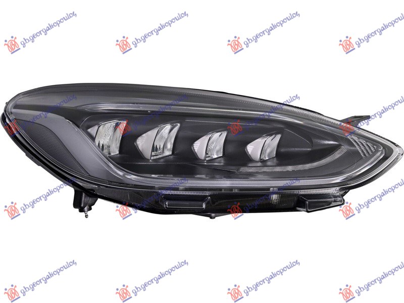 ΦΑΝΟΣ ΕΜΠΡΟΣ FULL LED ΓΚΡΙ (HELLA) ΔΕΞ