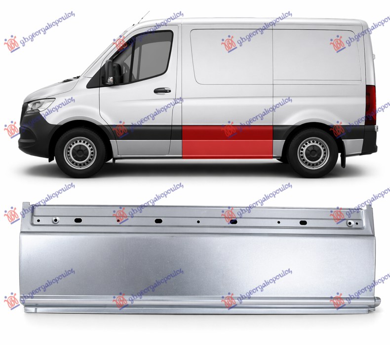 ΦΥΛΛΟ ΛΑΜΑΡΙΝΑ ΠΛΑΙΝΟΥ ΚΑΤΩ (3250 mm) (40 cm) ΑΡ