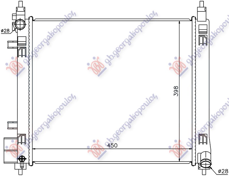 ΨΥΓΕΙΟ 1.2 ΒΕΝΖΙΝΗ 75PS (400x430) (ΚΙΝ HR12DE) (VALEO)