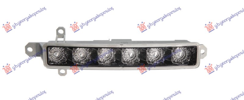 ΦΑΝΟΣ ΗΜΕΡΑΣ ΕΜΠΡΟΣ LED ΣΚΟΥΡΟ ΦΥΜΕ (VALEO)
