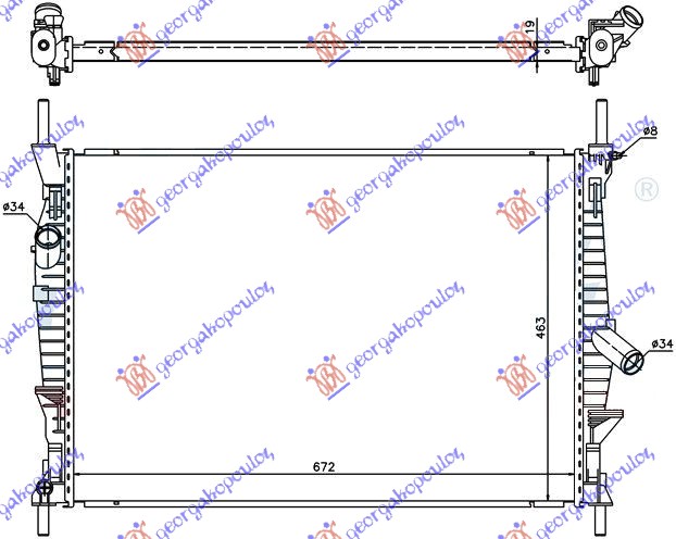 ΨΥΓΕΙΟ 2.2-2.4 TDCi-2.3I- A/C (675x455) (NRF)
