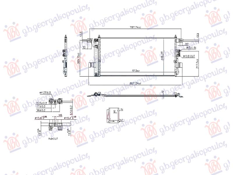 ΨΥΓΕΙΟ A/C 2.0 TFSi ΒΕΝΖΙΝΗ/ΗΛΕΚΤΡΙΚΟ (641x318x12)