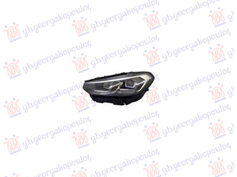 ΦΑΝΟΣ ΕΜΠΡΟΣ FULL LED ΜΑΥΡΟ (TYC) ΑΡ
