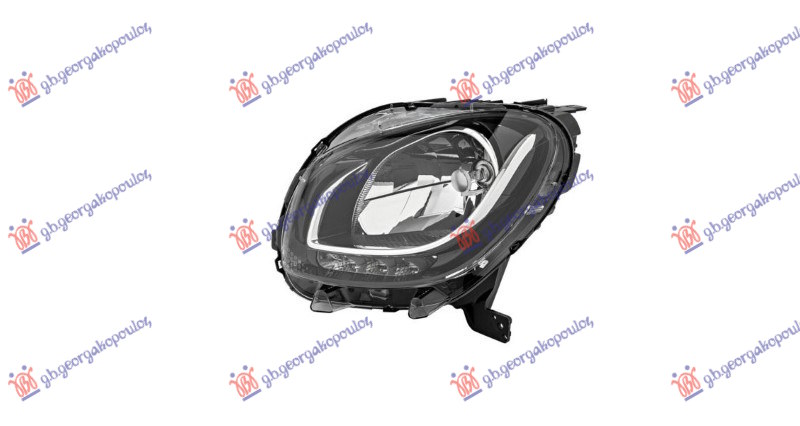 ΦΑΝΟΣ ΕΜΠΡΟΣ ΜΕ ΦΩΣ ΗΜΕΡΑΣ LED (BASE) (VALEO) ΑΡ