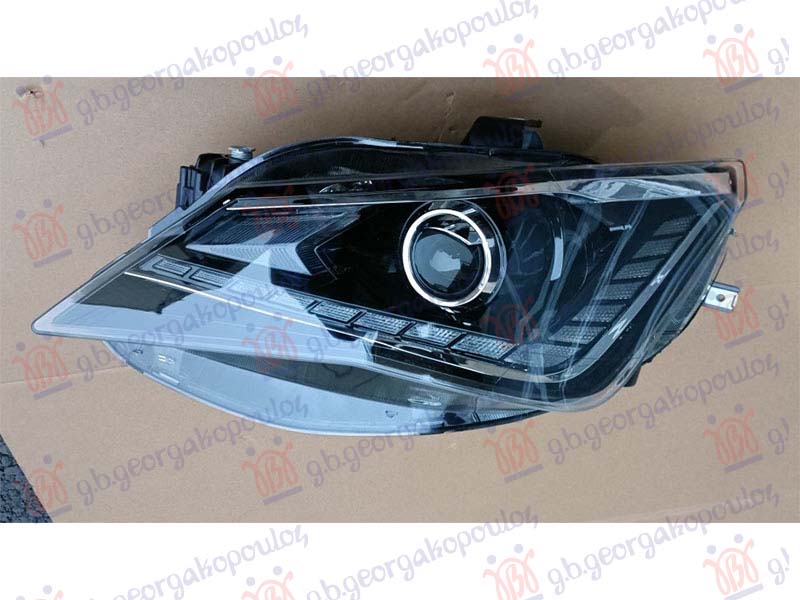 ΦΑΝΟΣ ΕΜΠΡΟΣ Bi-XENON ΕΞΥΠΝΟ ΜΕ ΦΩΣ ΗΜΕΡΑΣ LED (D1S/W5W) (KINA) ΔΕΞ