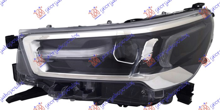 ΦΑΝΟΣ ΕΜΠΡΟΣ FULL LED ΧΡΩΜΙΟ (E) (DEPO) ΑΡ
