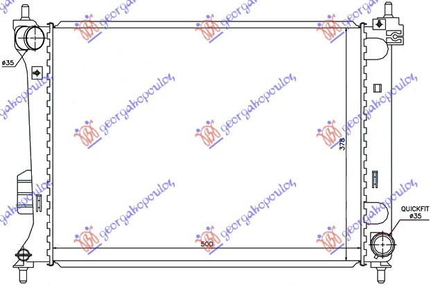 ΨΥΓΕΙΟ 1.2-1.4-1.6 BENZINH ΜΗΧΑΝΙΚΟ ΒΕΝΖΙΝΗ (500x380) (NRF)